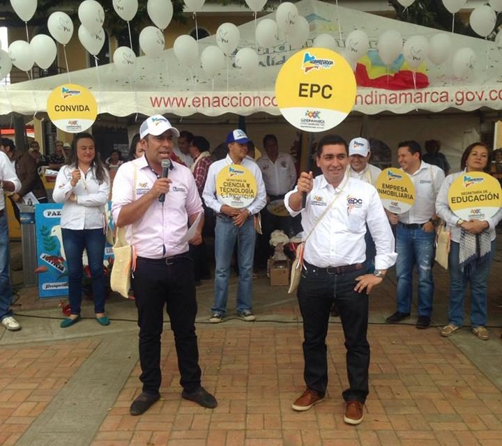 Empresas Públicas de Cundinamarca S.A. E.S.P. (EPC) continúa acompañando las visitas del Gobernador de Cundinamarca
