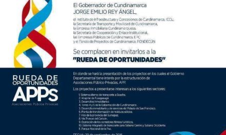 Gobernación de Cundinamarca Invita “Rueda de oportunidades”