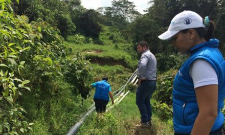 Entregamos obra de rehabilitación de la red de aducción del acueducto en el municipio de #Silvania.