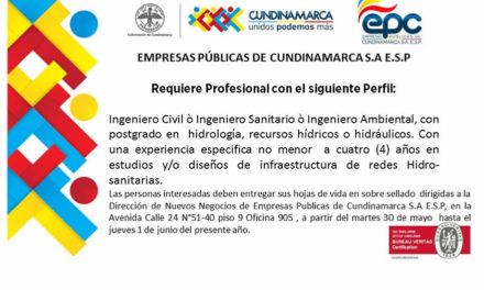 Profesional en Diseños de infraestructura de redes Hidro-sanitarias