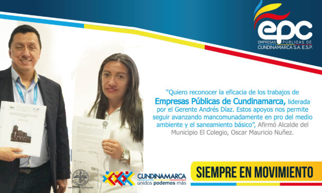 SE CONSOLIDAN PROYECTOS DE SANEAMIENTO BÁSICO EN LA PROVINCIA DEL TEQUENDAMA