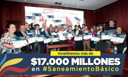 Más de $17.000 millones para proyectos de Saneamiento Básico