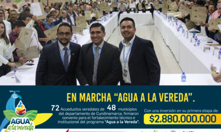 Se inicia Agua a la vereda