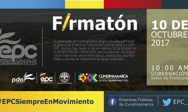 Firmaremos convenios por $32.867 millones para beneficio de 37 municipios de Cundinamarca.