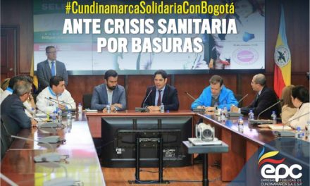 Cundinamarca solidaria con el Distrito ante crisis sanitaria por basuras