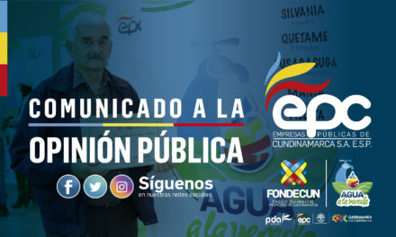 Comunicado a la opinión pública.