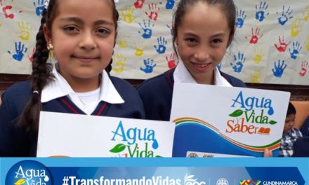 Más agua potable para las escuelas rurales de Cundinamarca.