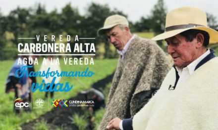 Gerente de Epc, visita acueductos rurales beneficiados del programa Agua a la Vereda