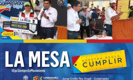 Más de 64 horas de diálogo directo con la comundiad se visito 10 municipios de la provincia del Tequendama.