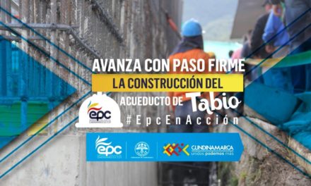 Avanza a paso firma la construcción del acueducto de Tabio