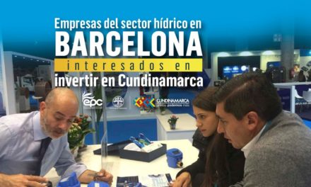 Empresas del sector hídrico en Barcelona interesados en invertir en Cundinamarca.