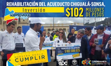 Nuestro compromiso es con la comunidad de Villapinzón