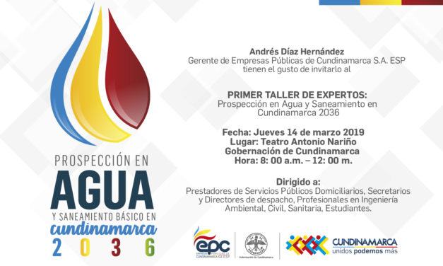 Prospección en Agua y Saneamiento Básico en Cundinamarca 2036.