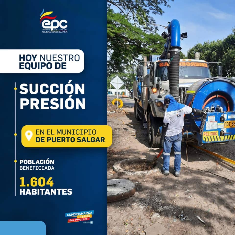 Equipo Succión-Presión Puerto Salgar