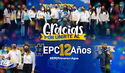 GRACIAS POR UNIRTE A ESTA CELEBRACIÓN EPC 12 AÑOS