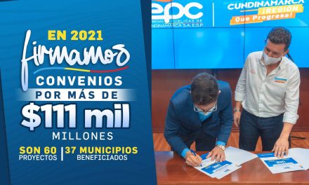 Convenios por más de $110mil millones para agua y saneamiento en Cundinamarca