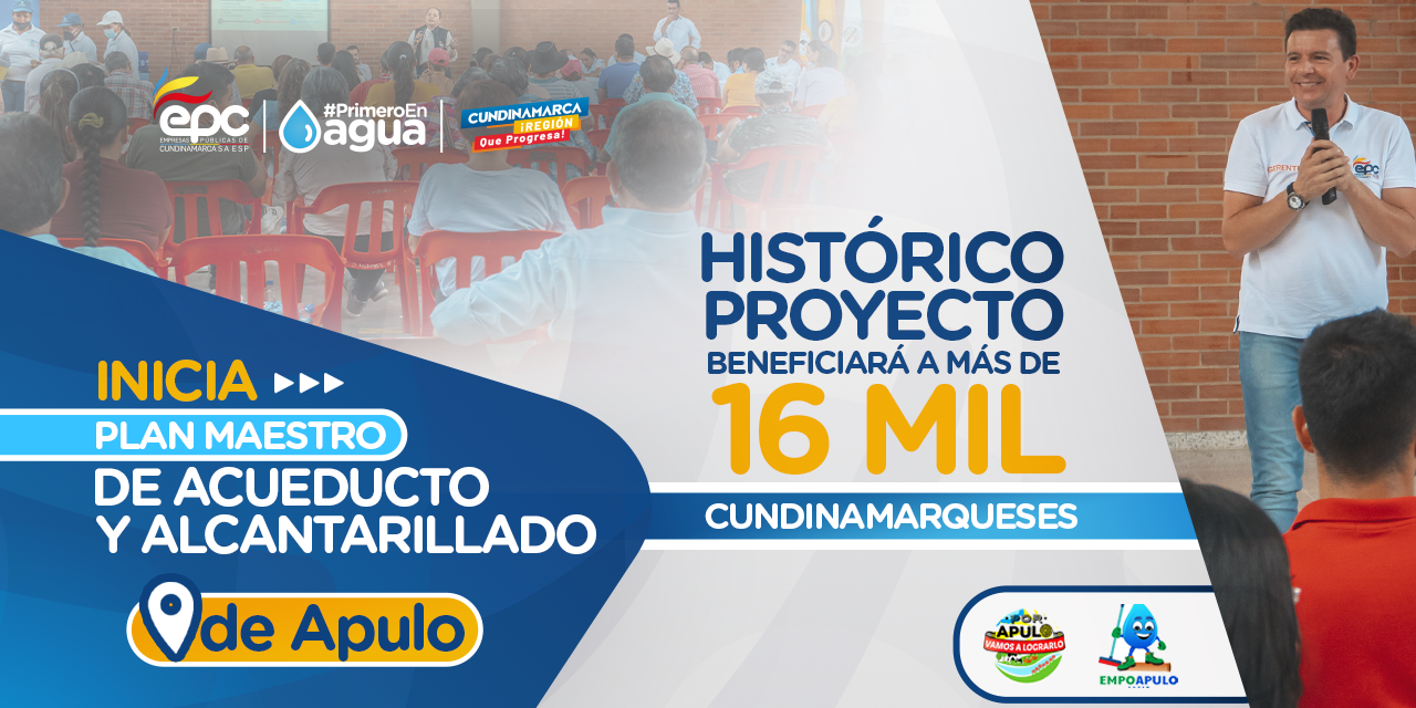 Inicia Plan Maestro de Acueducto y alcantarillado de Apulo