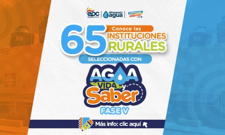 65 plantas de tratamiento de agua potable serán instaladas en escuelas rurales