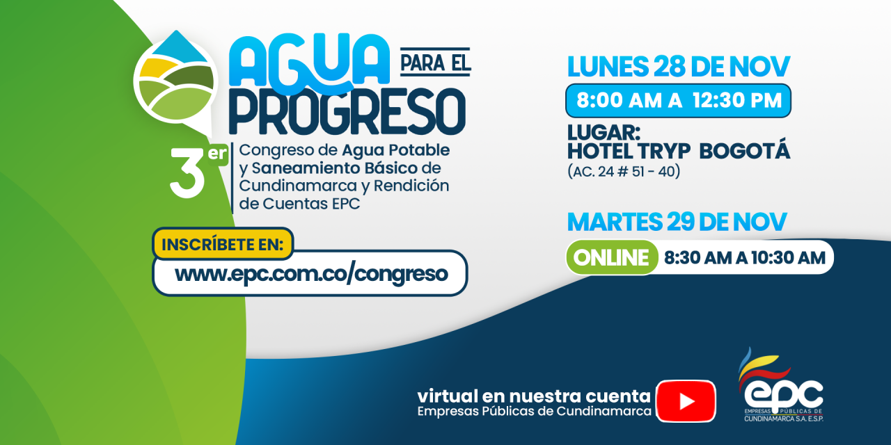 III Congreso de Agua Potable y Saneamiento Básico en Cundinamarca