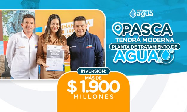 Pasca tendrá moderna planta de tratamiento de agua