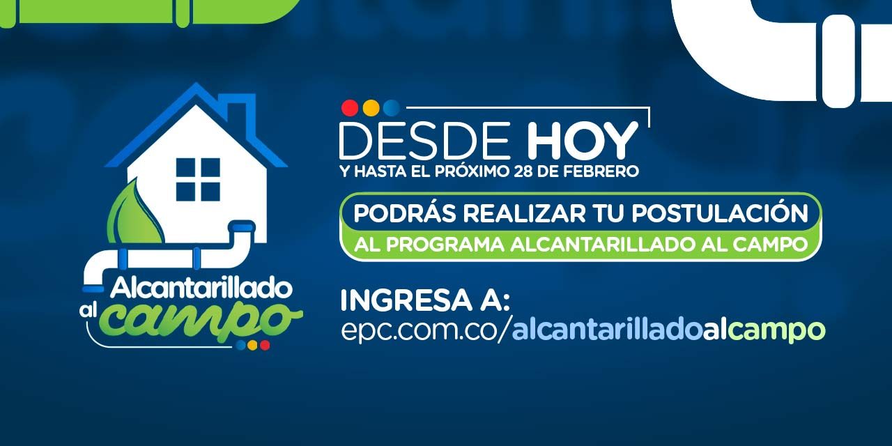 Alcantarillado al Campo, la histórica apuesta de Cundinamarca.