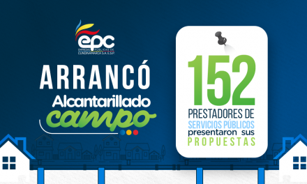 ARRANCÓ “ALCANTARILLADO AL CAMPO”.