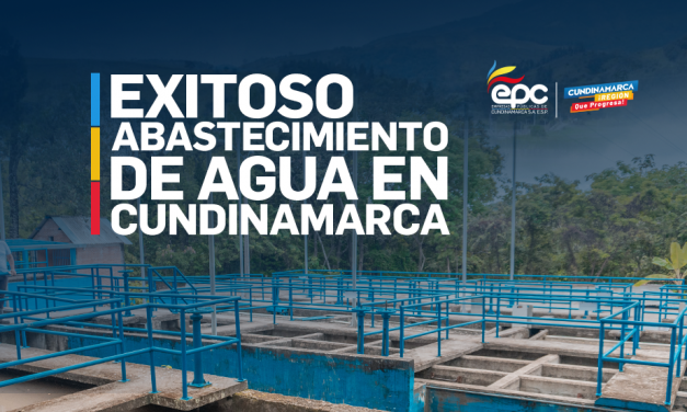 EXITOSO ABASTECIMIENTO DE AGUA  EN CUNDINAMARCA.
