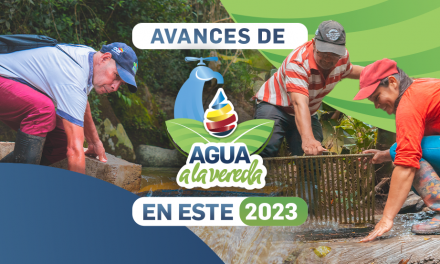 LOS AVANCES DE AGUA A LA VEREDA EN ESTE 2023