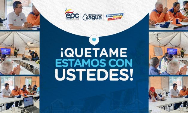¡QUETAME ESTAMOS CON USTEDES!