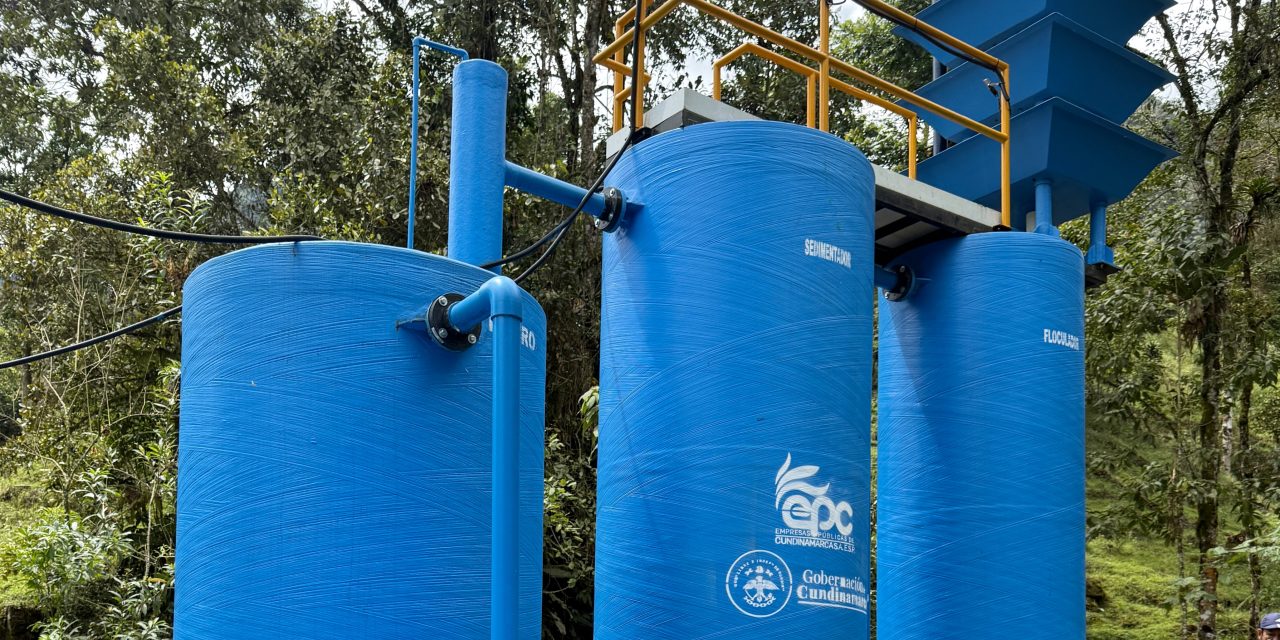 Empresas Públicas de Cundinamarca entrega Planta de Tratamiento de Agua Potable en la vereda San Antonio, municipio de La Vega