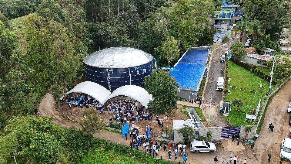 Fusagasugá ahora cuenta con 24 horas continuas de agua potable gracias a su nuevo tanque de compensación